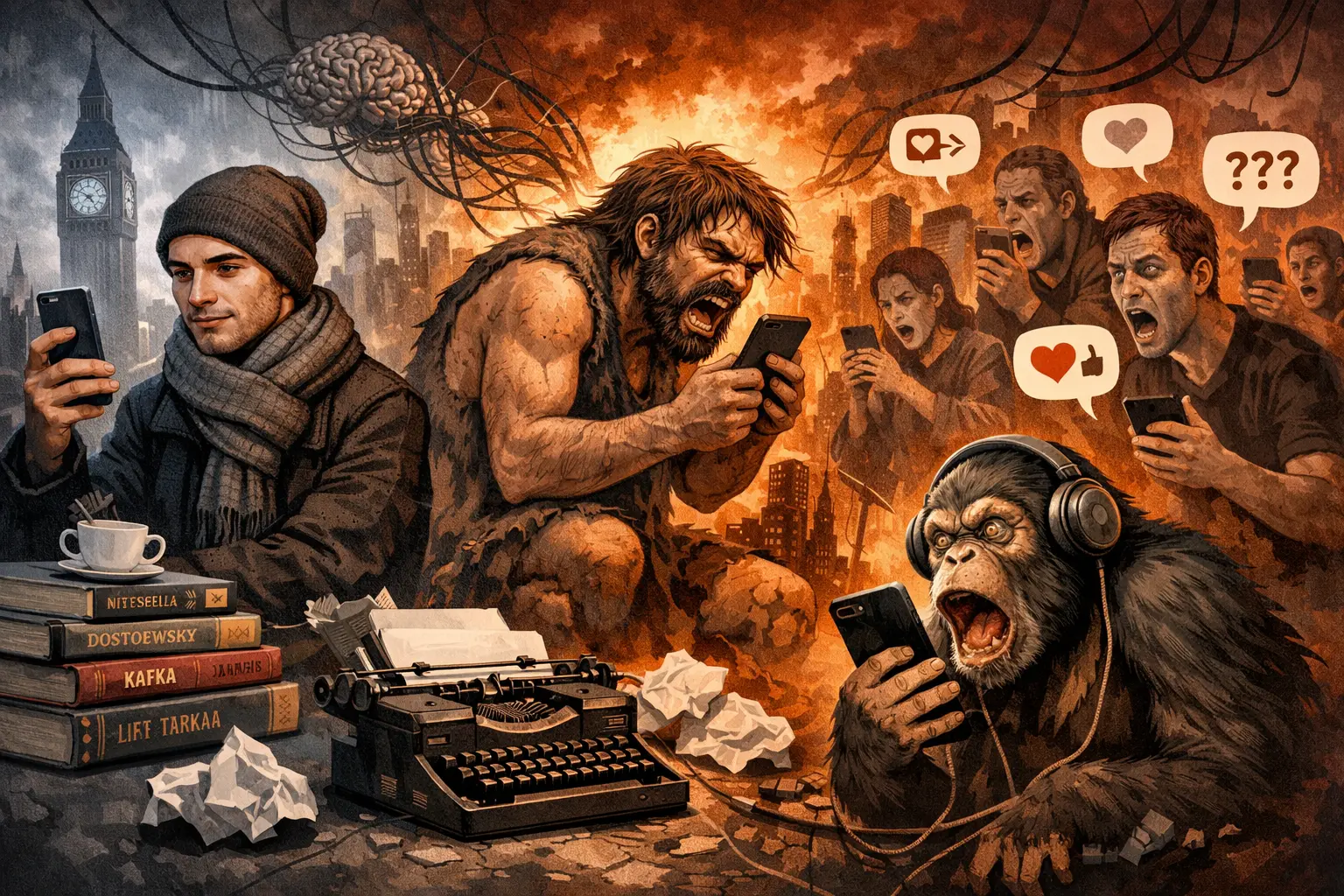 Techno-Human Regressions